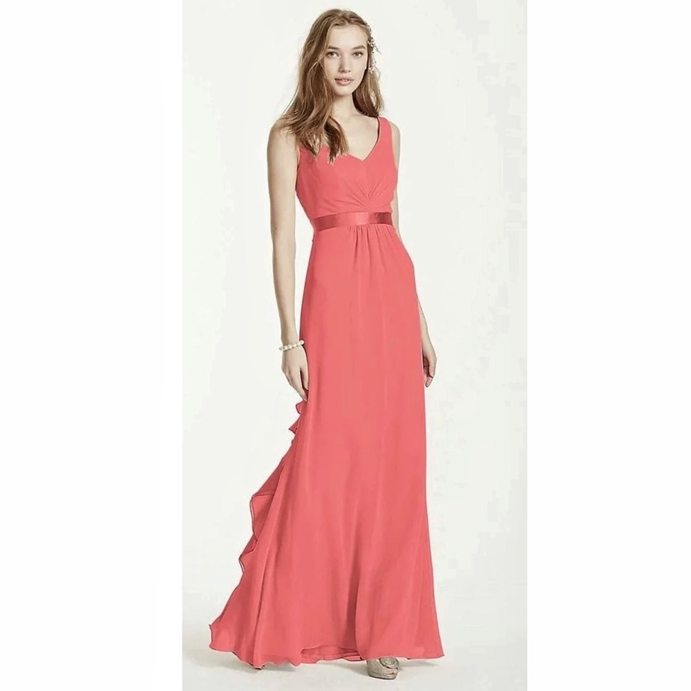 David's Bridal long dress